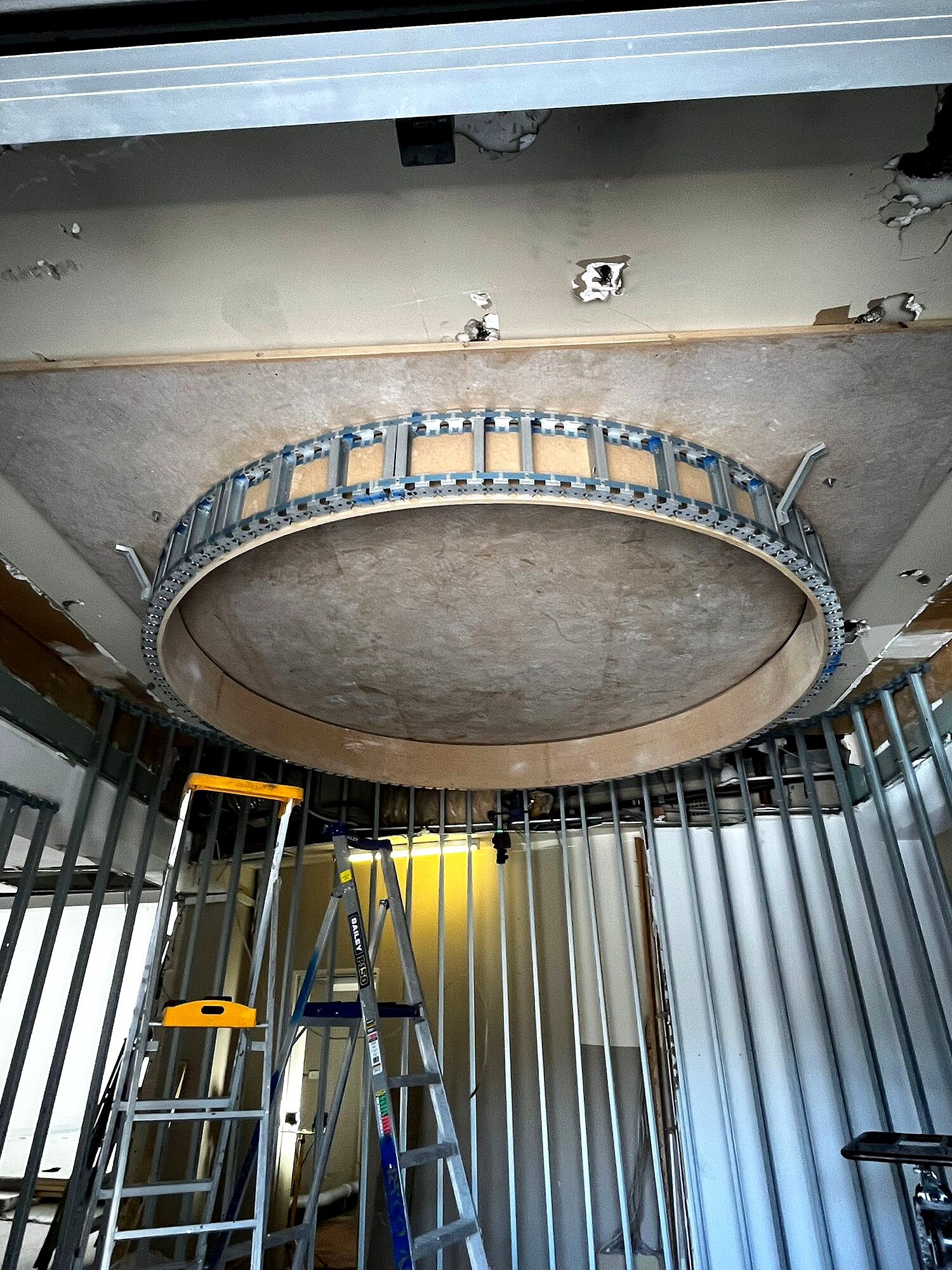 Skylight and roof carpentry on a private residential build in Bentleigh